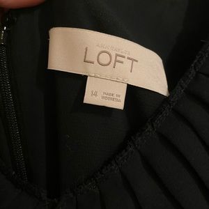 Black cocktail dress